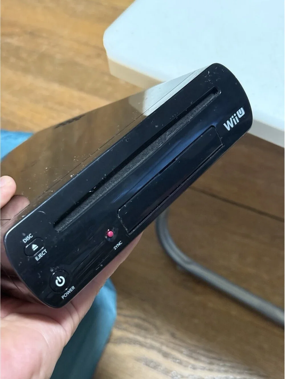 Nintendo Wii U WUP-101(02) 32GB Black Console Only (working ) Read Description